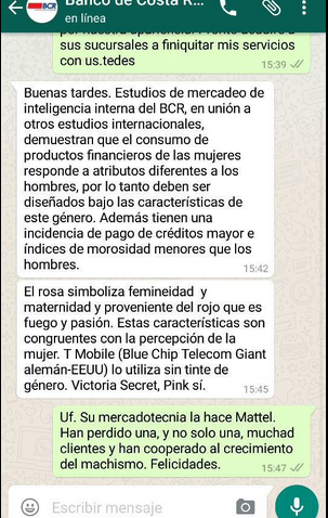 Kristal, lo más sexsista que he conocido