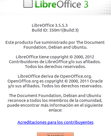 LibreOffice 3.5.5